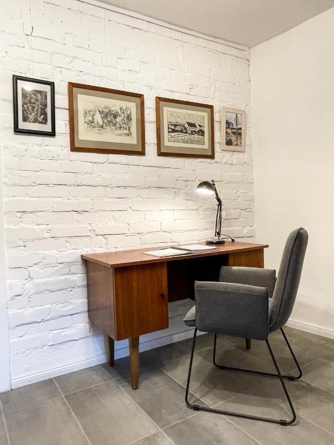 Stilvolle, Zentrale Ferienwohnung Bocksbruecke Mit Parkplatz 萨尔茨韦德尔 外观 照片