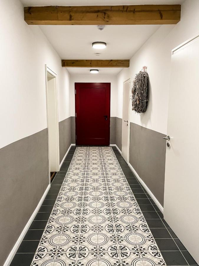Stilvolle, Zentrale Ferienwohnung Bocksbruecke Mit Parkplatz 萨尔茨韦德尔 外观 照片